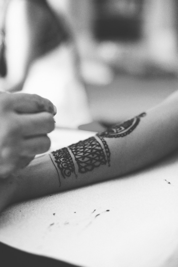 Mehndi Close Up