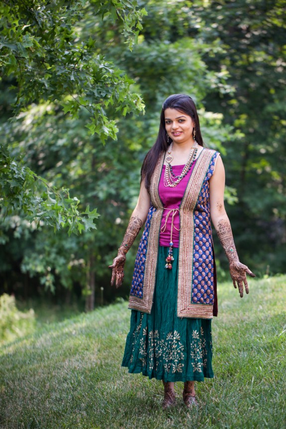 The Bride with Henna