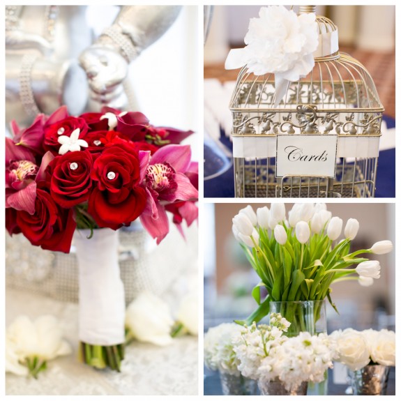 indian wedding flowers table decoration - timmesterphotography