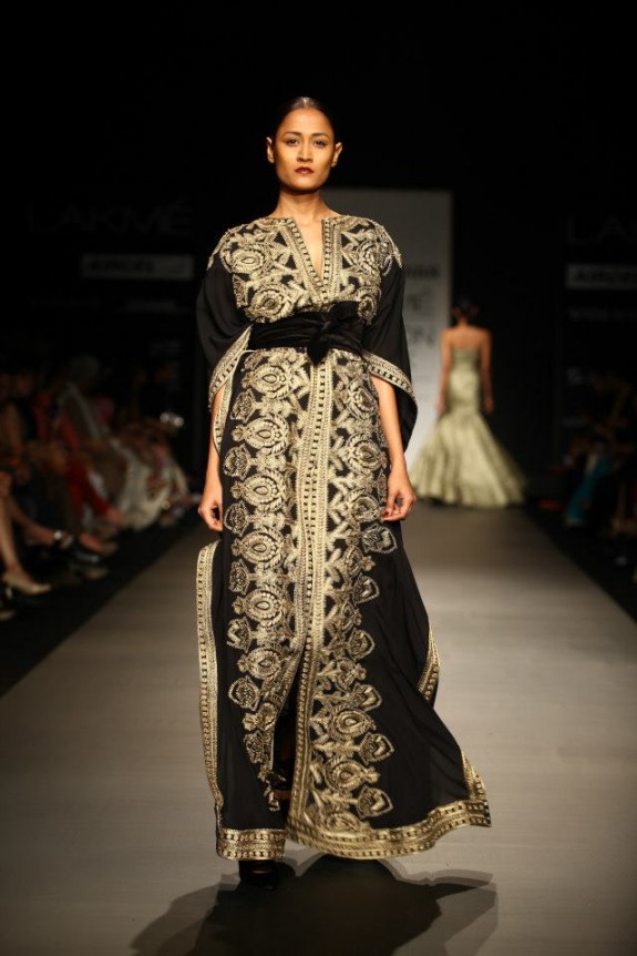 Naeem Khan Lakme Fashion Week 2013 14