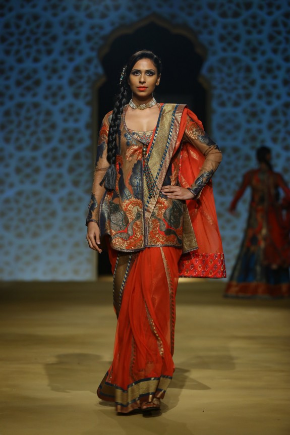 India Bridal Fashion Week Delhi 2013 -  Bridal collection of  Ashima Leena