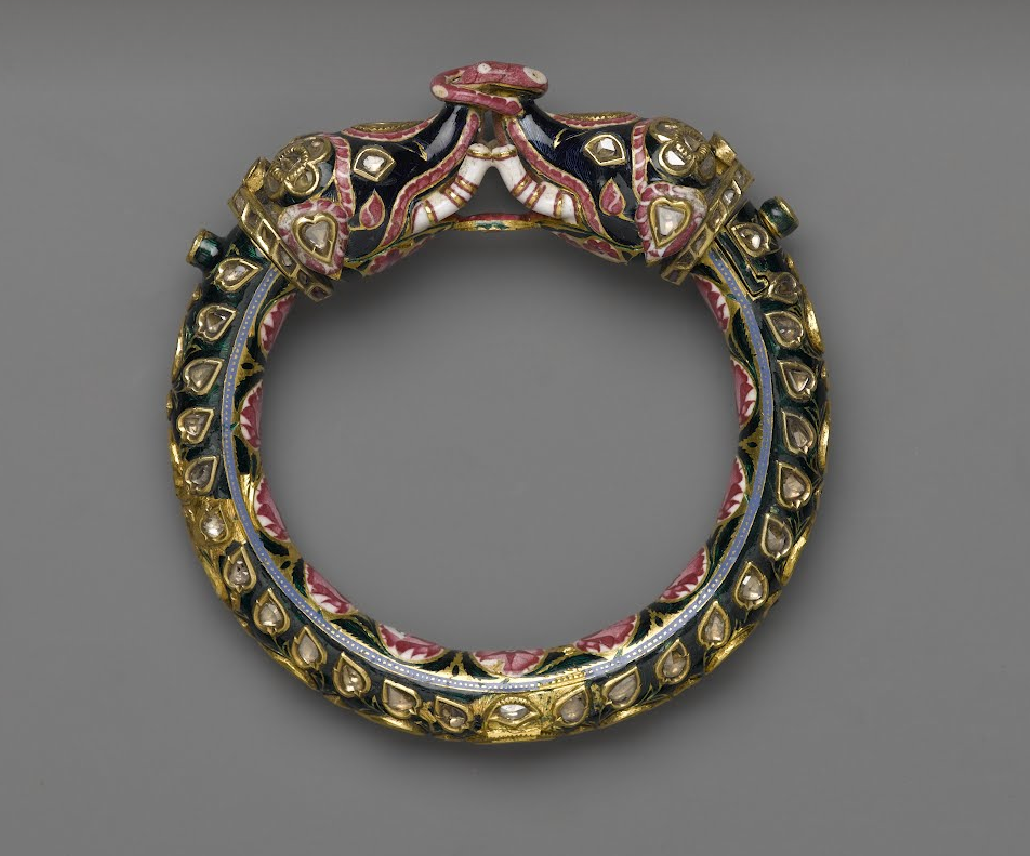 Meenakari Elephant Bangle from Brooklyn Museum