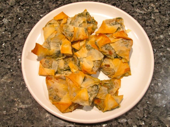 Spinach Feta Samosa Recipe 11