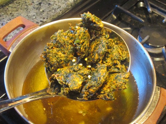 Spinach Pakoda Recipe 13