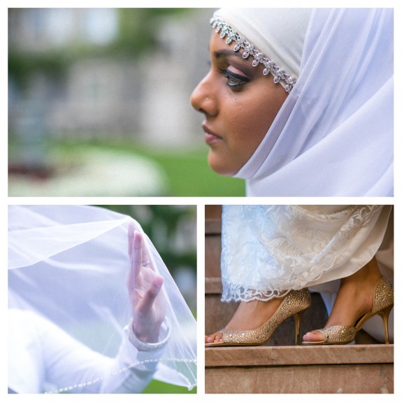 White Muslim Bride