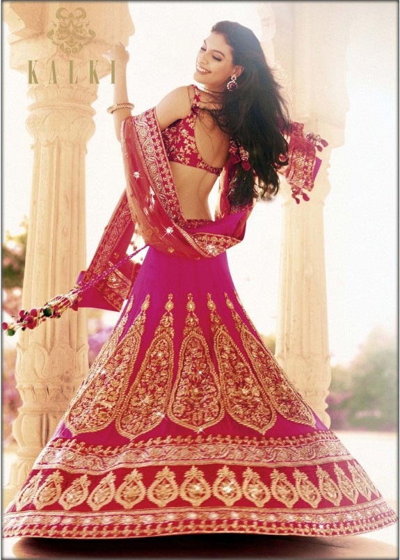 kalki wedding lengha