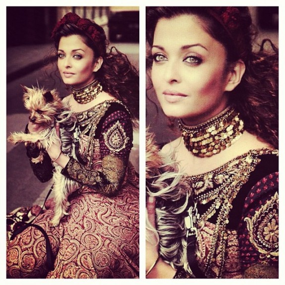 Aishwarya Rai for Sabyasachi 2