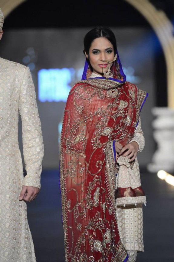 Ali Xeeshan Pakistan Bridal Week 2013 14