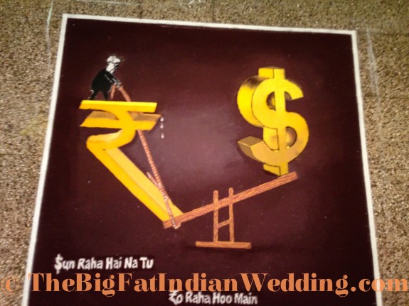 Rangoli Indian Art - The Big Fat Indian Wedding-12