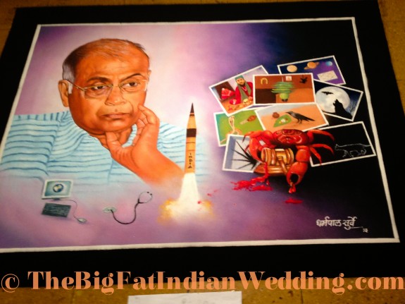 Rangoli Indian Art - The Big Fat Indian Wedding-28