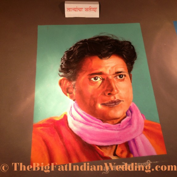 Rangoli Indian Art - The Big Fat Indian Wedding-45