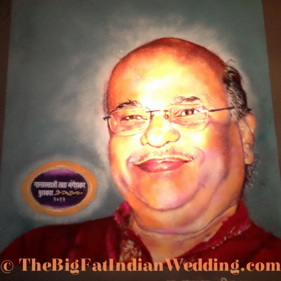 Rangoli Indian Art - The Big Fat Indian Wedding-57