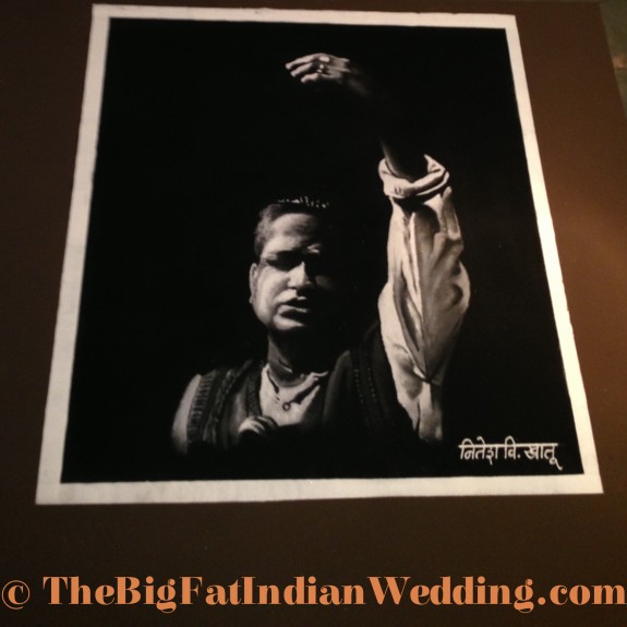 Rangoli Indian Art - The Big Fat Indian Wedding-74