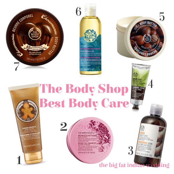 the body shop body lotions