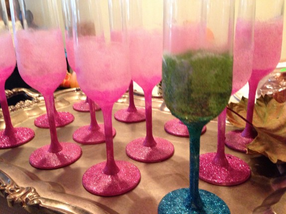 Champagne Glass Gitter DIY 8