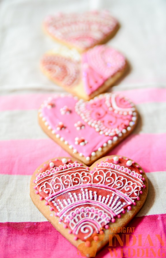 Valentine Lace Heart Cookies-2-2