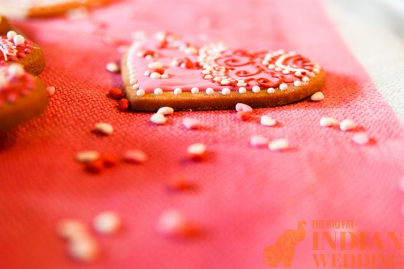 Valentine Lace Heart Cookies-8