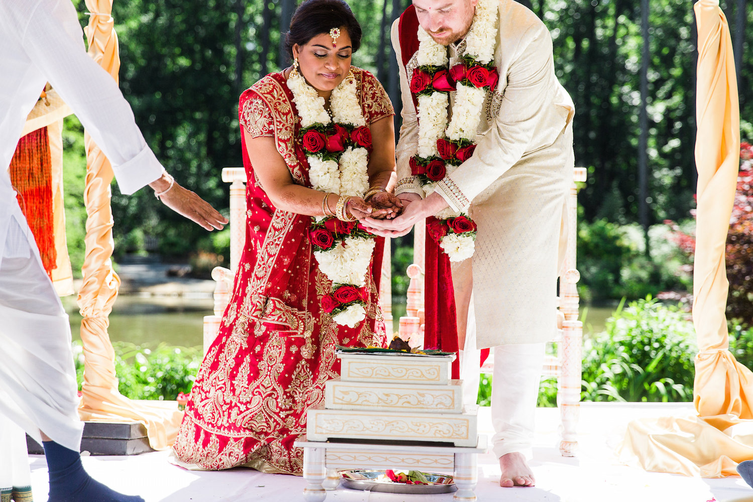 Modern Indian American Fusion Wedding | Anchor Veil Photography 22