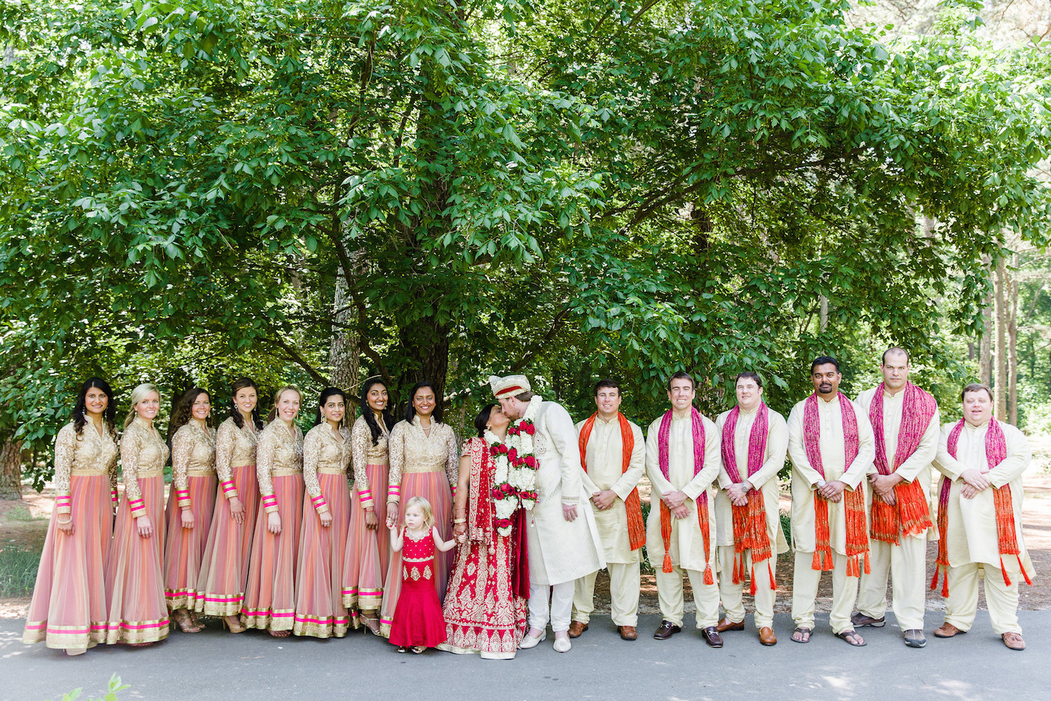 Modern Indian American Fusion Wedding | Anchor Veil Photography 25