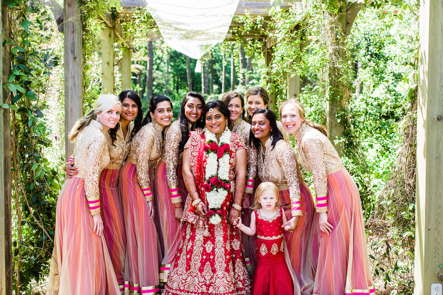 Modern Indian American Fusion Wedding | Anchor Veil Photography 26