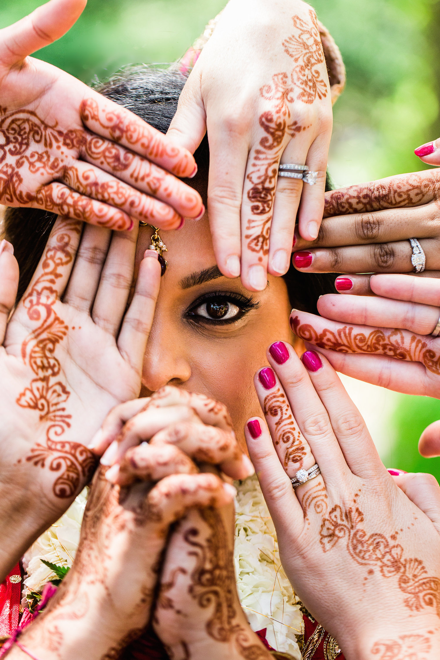 Modern Indian American Fusion Wedding | Anchor Veil Photography 27