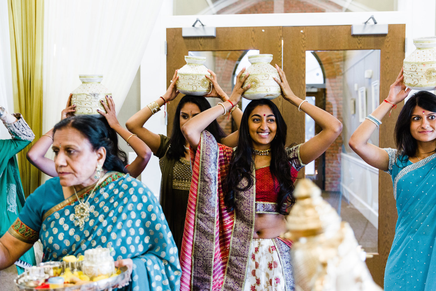 Modern Indian American Fusion Wedding | Anchor Veil Photography 43