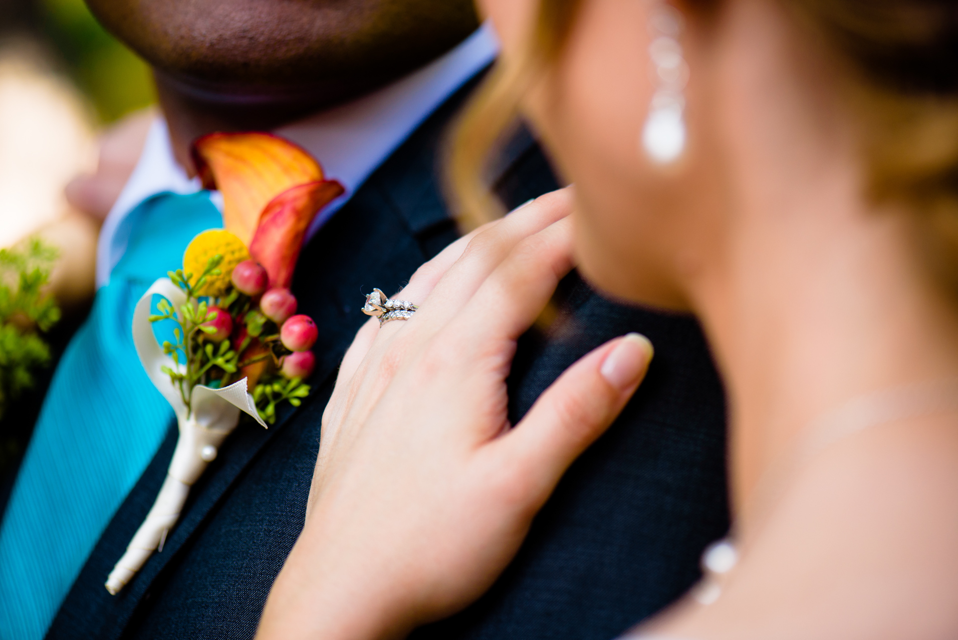 Blue and Peach Oceanview Hindu Fusion Wedding | Paul Douda Photos 17