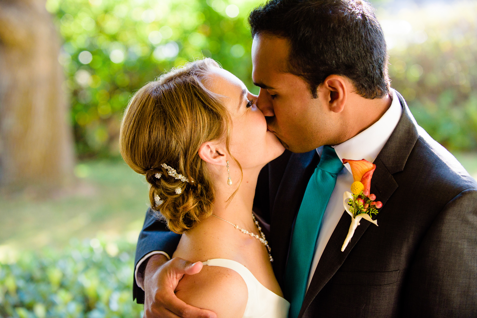 Blue and Peach Oceanview Hindu Fusion Wedding | Paul Douda Photos 19