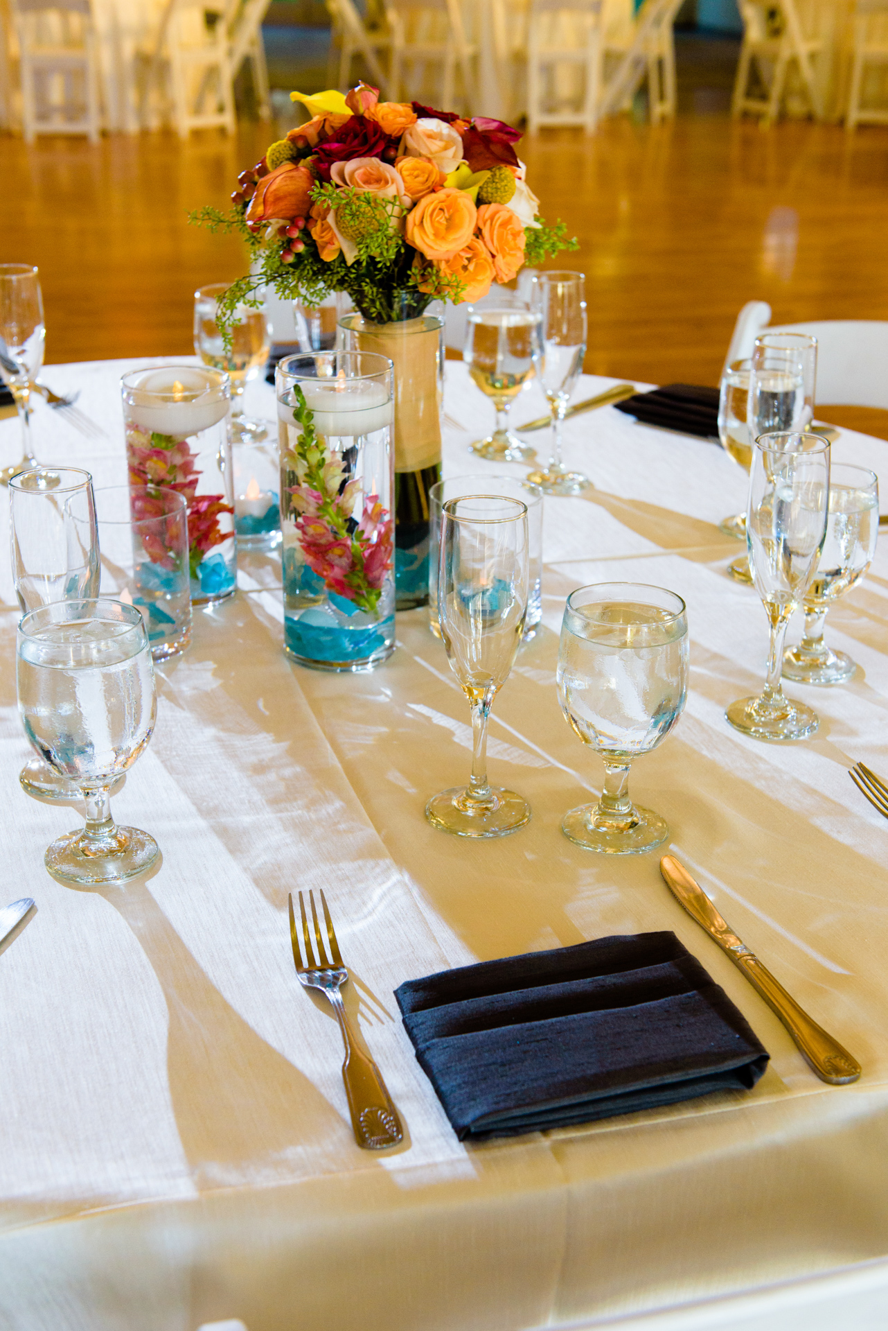 Blue and Peach Oceanview Hindu Fusion Wedding | Paul Douda Photos 21