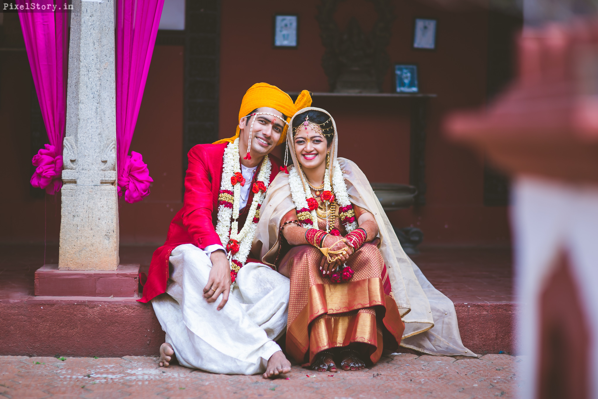 playful-vibrant-kannadiga-coorgi-wedding-in-india-3