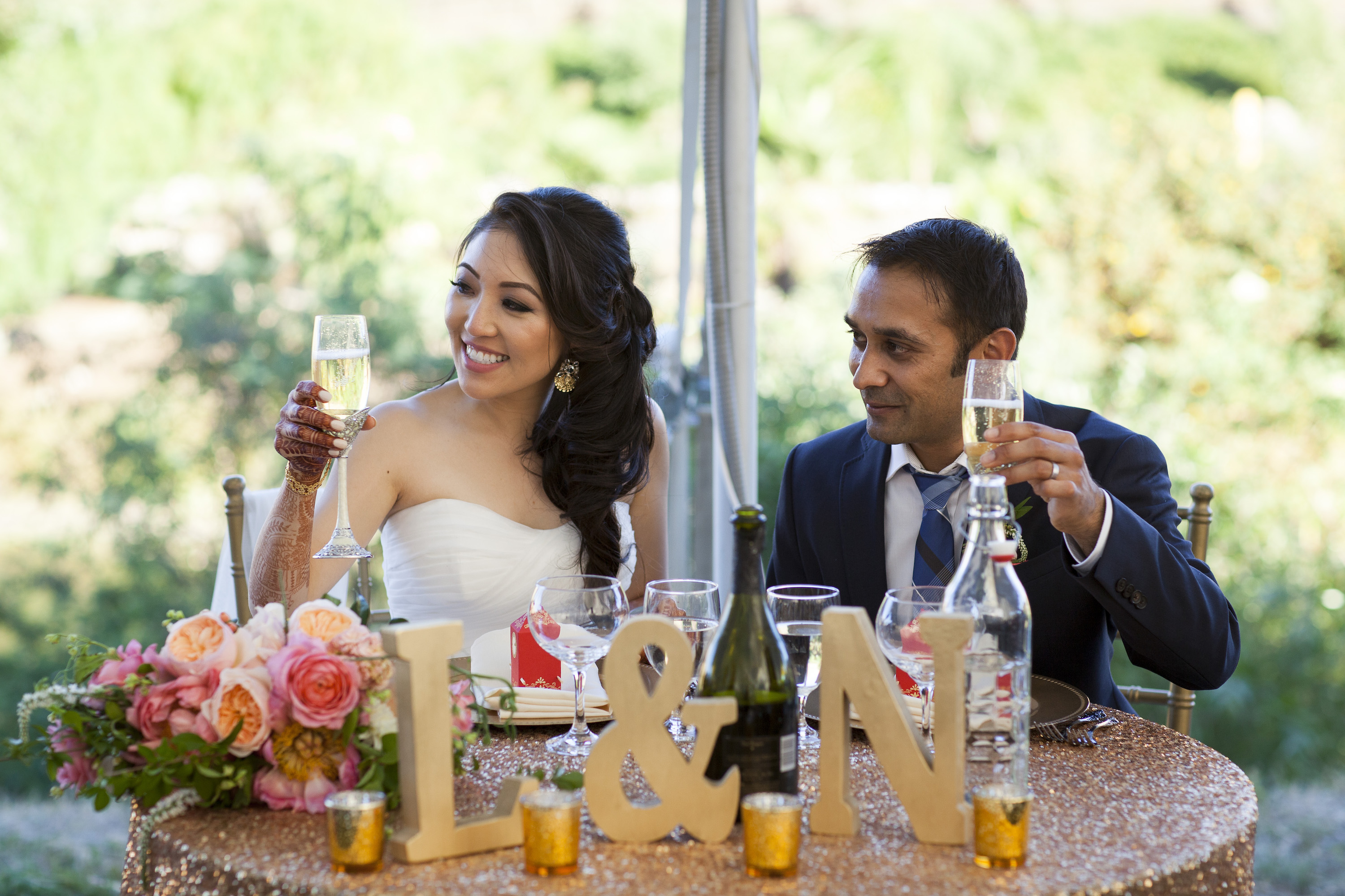 Indian Fusion Wedding Nella Terra Cellars | Deborah Coleman Photo 36