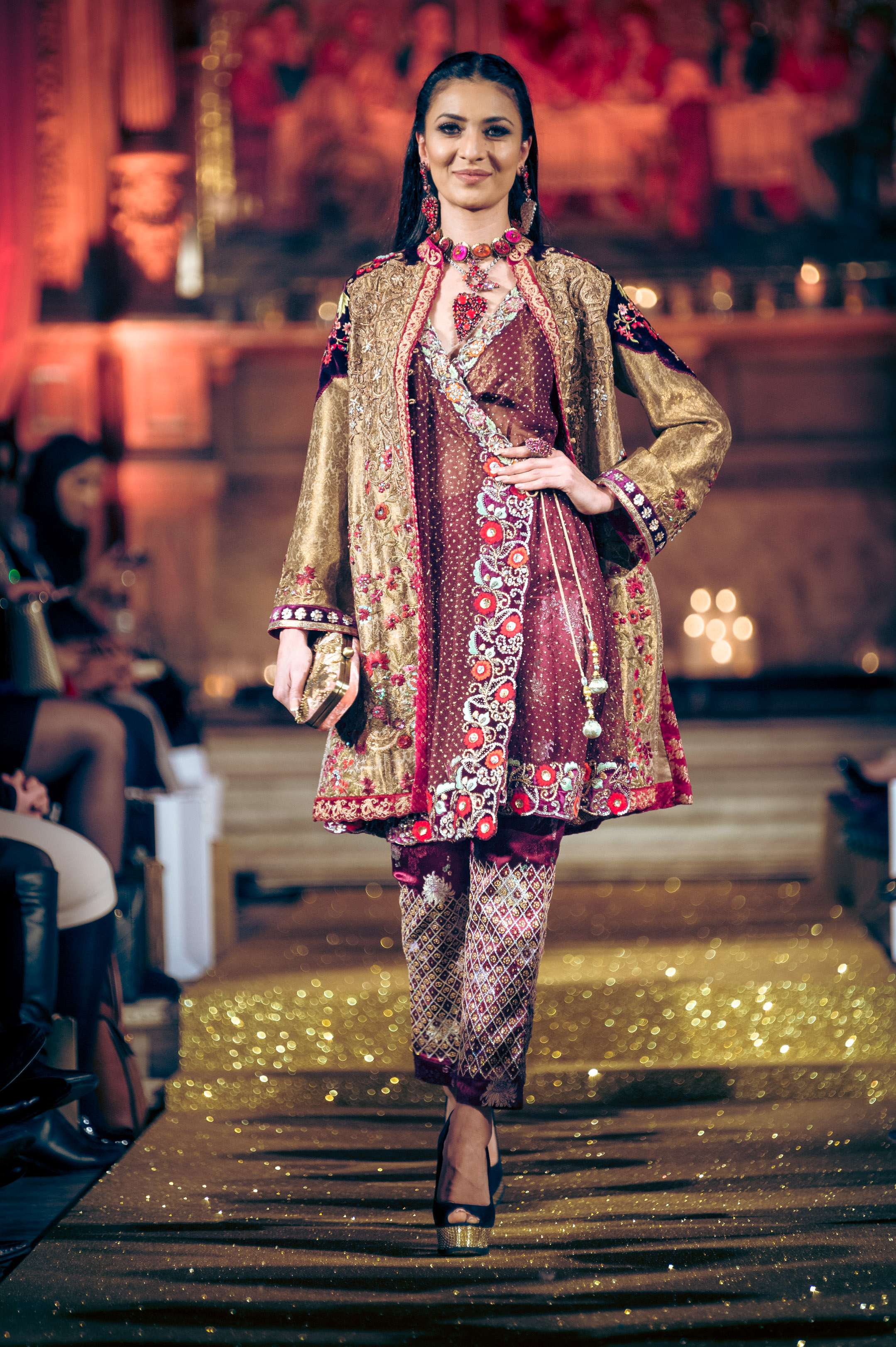 Faiza Samee's Jewel Tone Wedding Collection | Pakistani bridal outfits