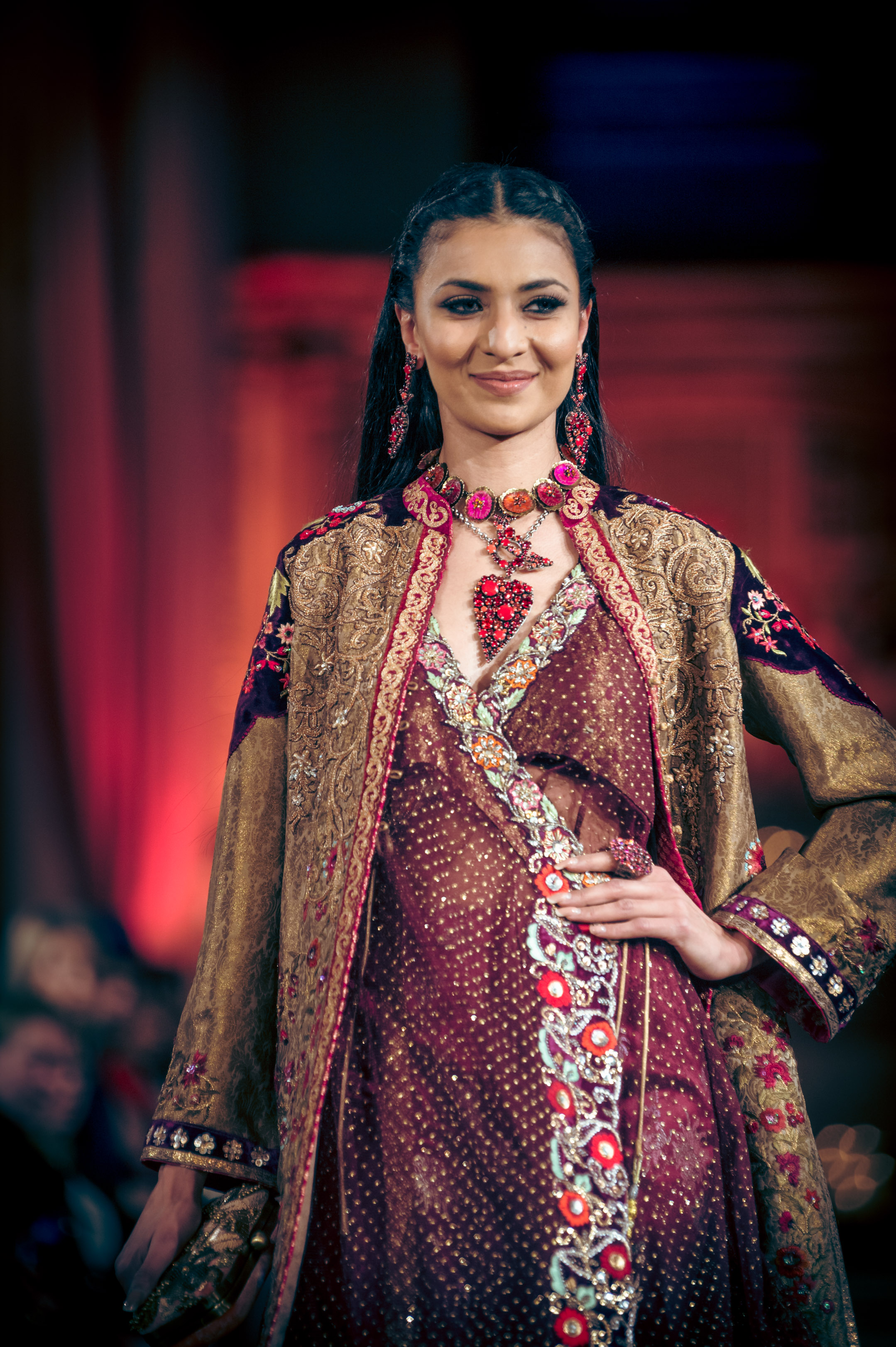 Faiza Samee's Jewel Tone Wedding Collection | Pakistani bridal outfits