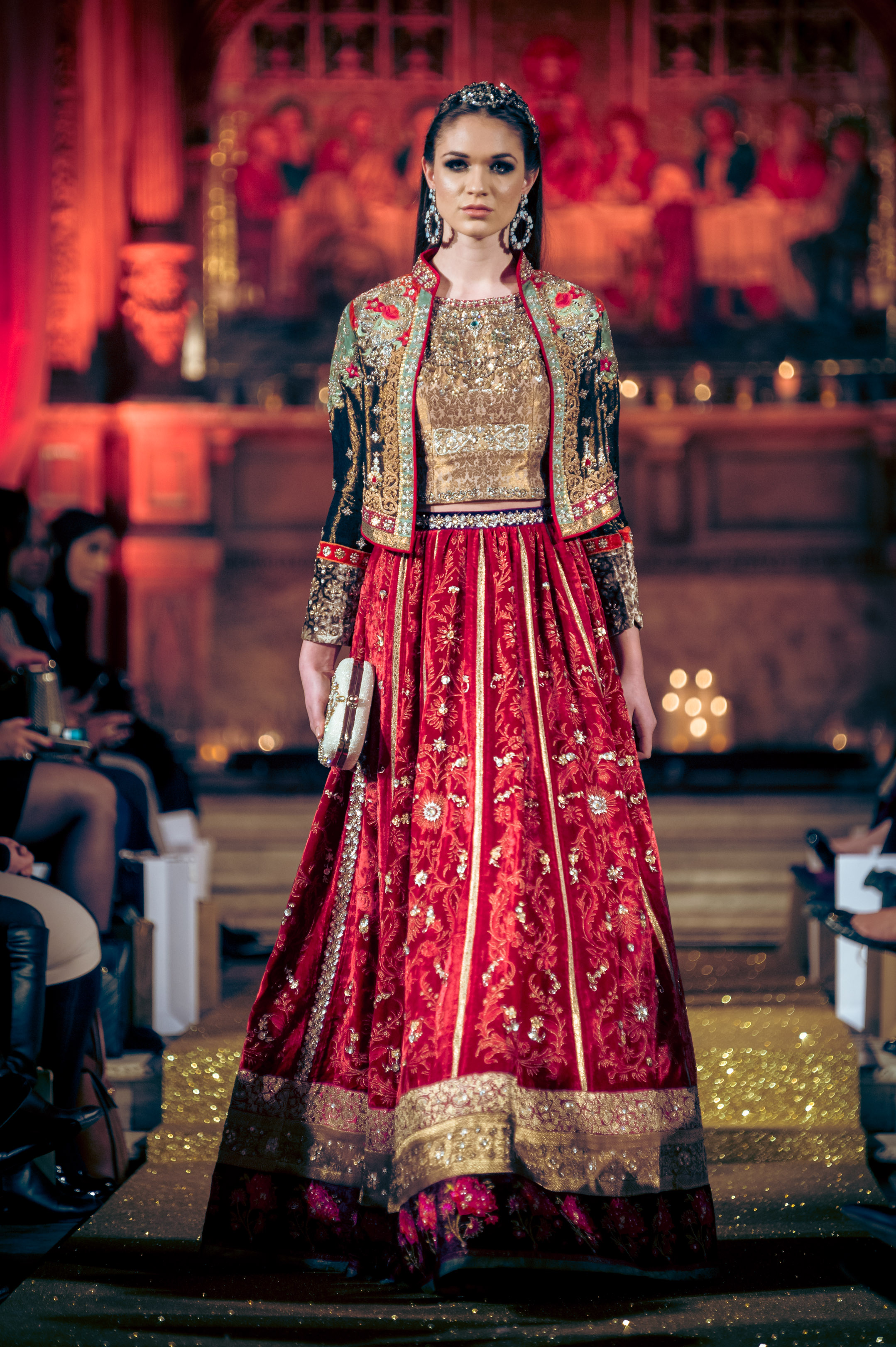 Faiza Samee's Jewel Tone Wedding Collection | Pakistani bridal outfits