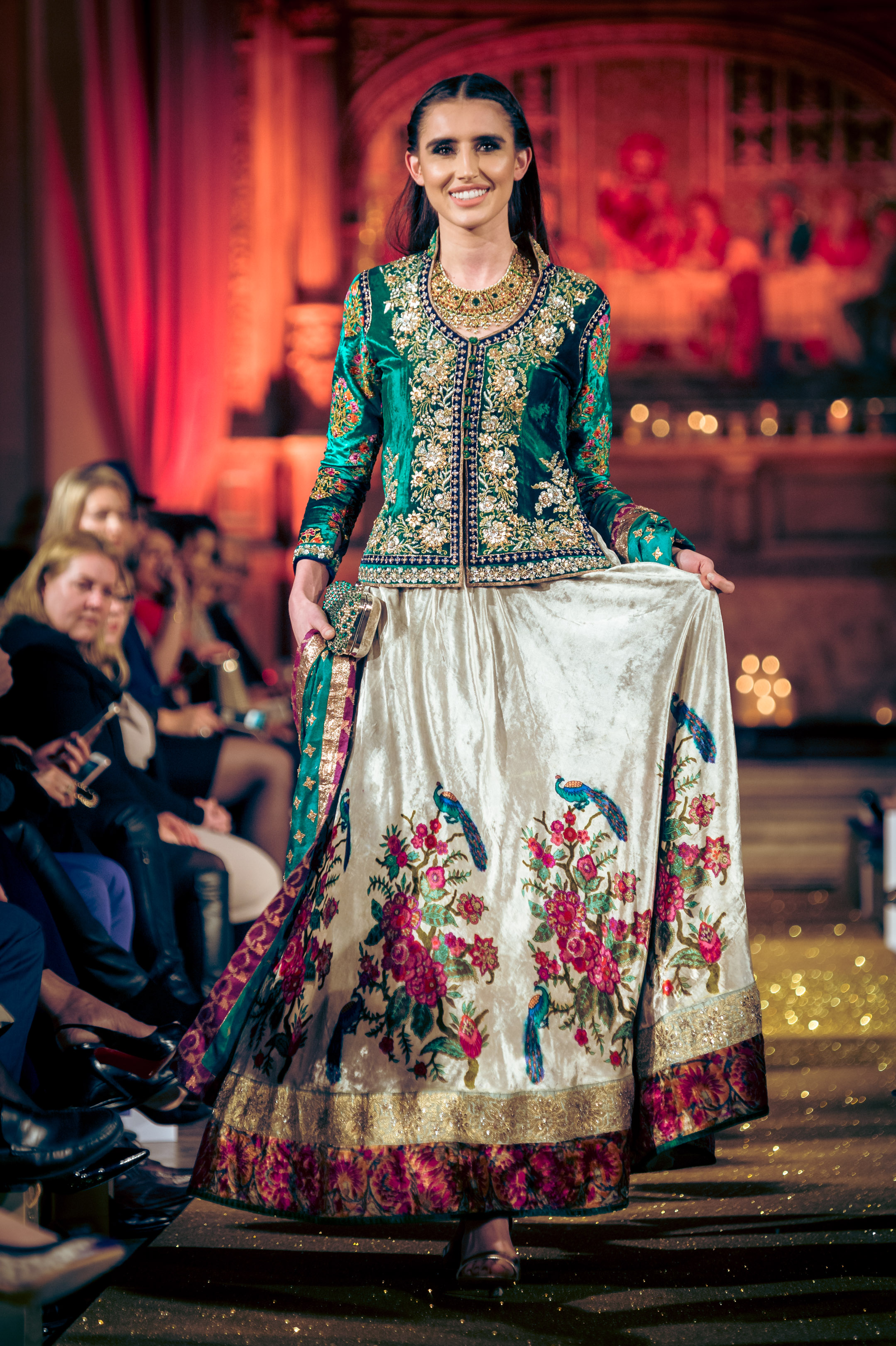 Faiza Samee's Jewel Tone Wedding Collection | Pakistani bridal outfits